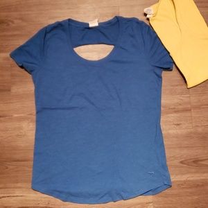 PINK VS Open Back Tee